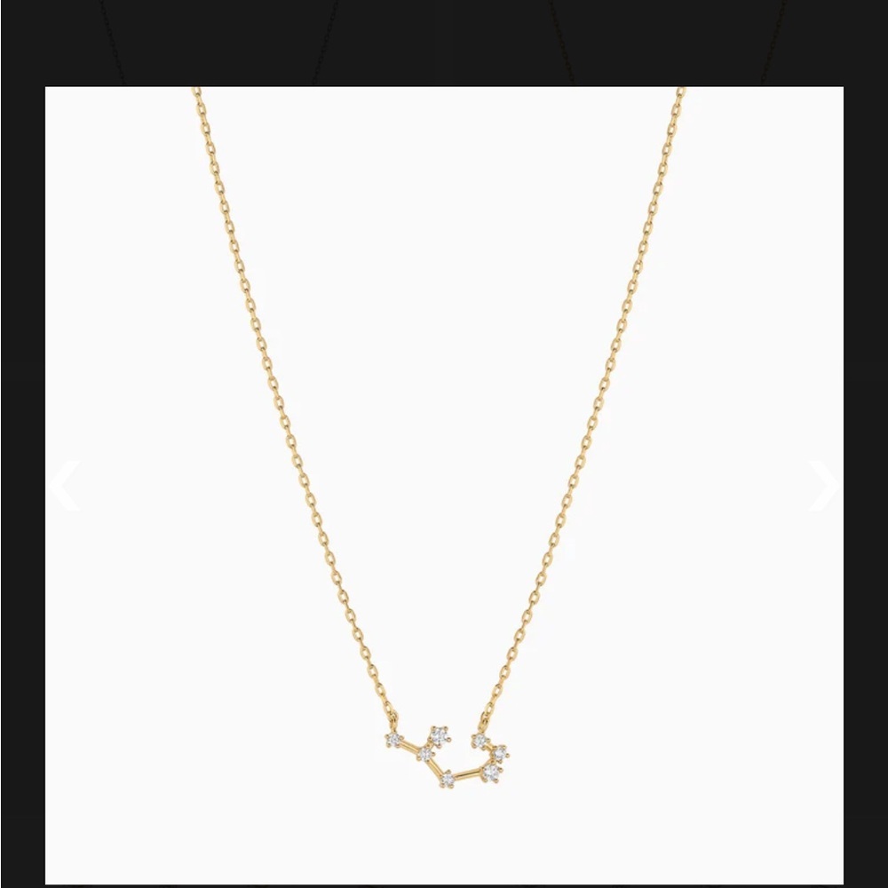 Bearfruit Jewelry Constellation Necklace in Rose Gold - Sagittarius